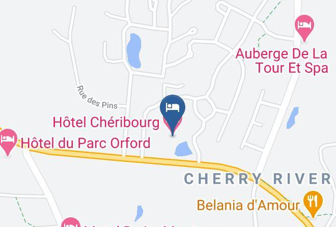 Memphremagog Regional County Municipality - Hotel Cheribourg Maps