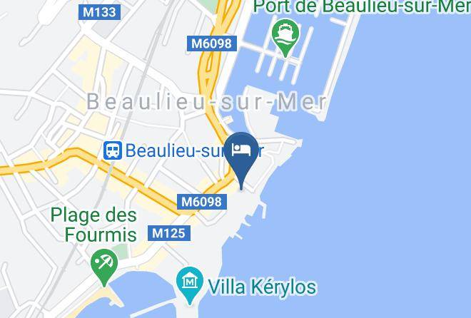Maritime Alps - Spa De La Reserve De Beaulieu Maps