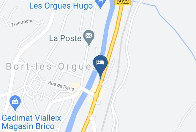 Correze - Spa Du Central Hotel Maps