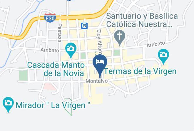 Banos De Agua Santa - Spa Gamboa Maps