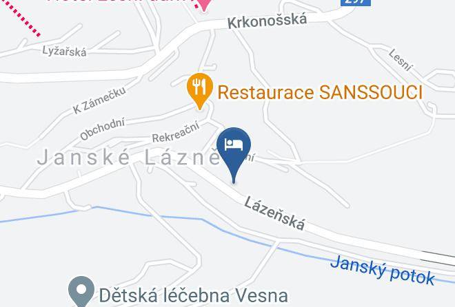 Trutnov - Spa Garni Hotel Zlata Kotva Maps