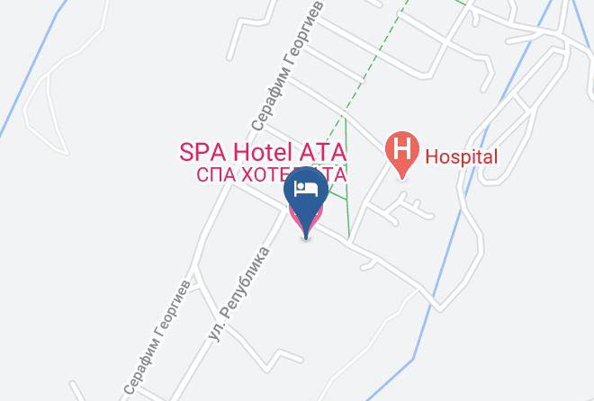 Varshets - Spa Hotel Ata Maps