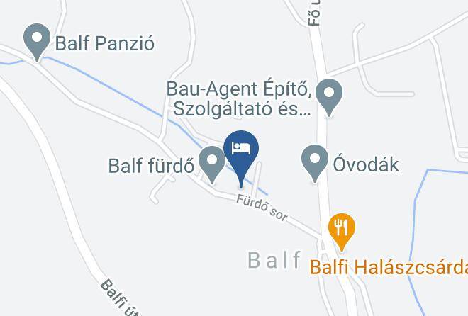 Sopron - Spa Hotel Balf Maps