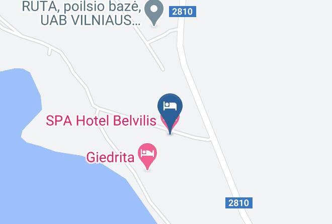 Moletai District Municipality - Spa Hotel Belvilis Maps