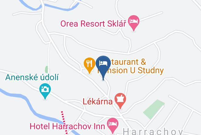 Semily - Spa Hotel Bily Horec Maps