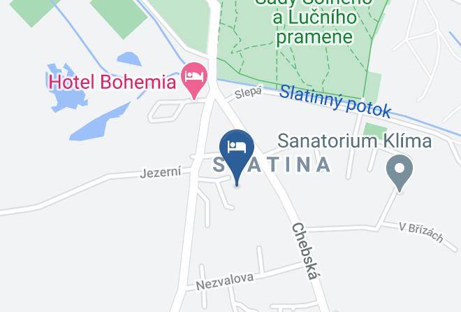 Cheb - Spa Hotel Diana Maps