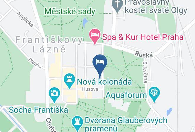 Cheb - Spa Hotel Dr Adler Maps
