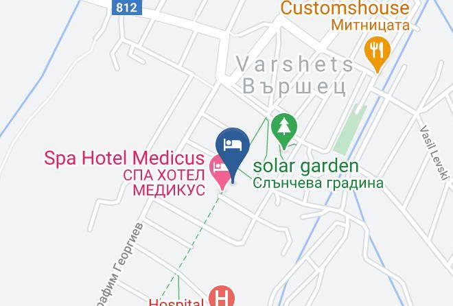 Spa Hotel Medikus Map