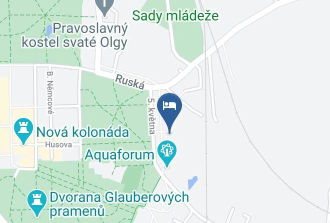Cheb - Spa Hotel Pawlik Maps