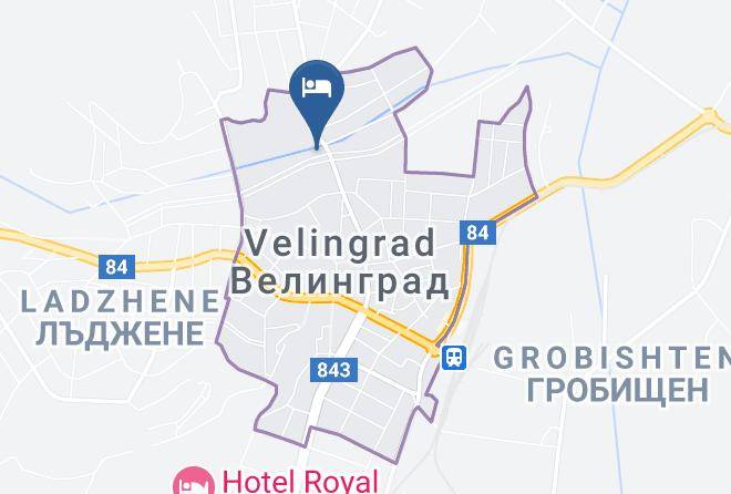 Velingrad - Rich Spa Hotel Maps
