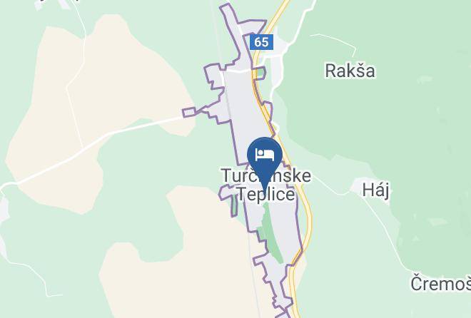 Turcianske Teplice - Spa Hotel Royal Palace Maps