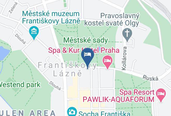 Cheb - Spa Hotel Savoy Maps