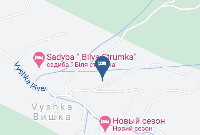 Velykyi Bereznyi Raion - Spa Hotel Star Carpathians Maps
