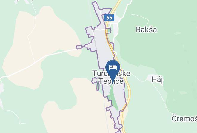 Turcianske Teplice - Spa Hotel Velka Fatra Maps