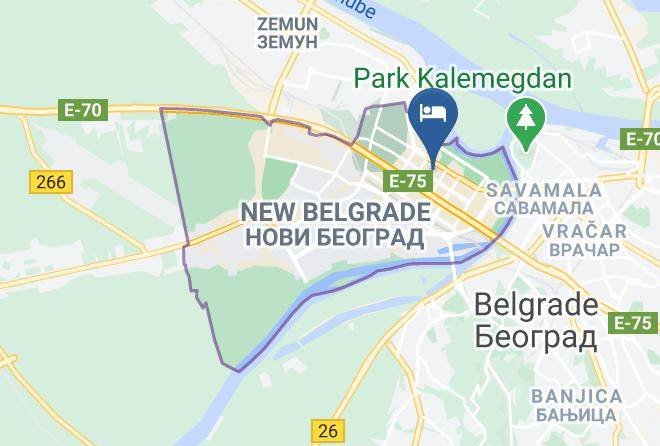 Belgrade City - Spa Intimo 1 Maps