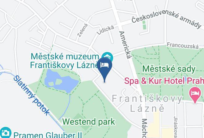 Cheb - Spa & Kur Hotel Harvey Maps