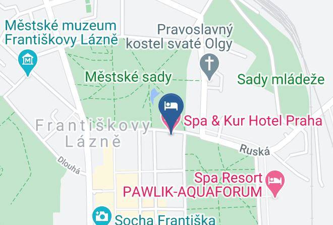 Cheb - Spa & Kur Hotel Praha Maps