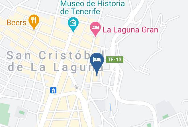 Santa Cruz De Tenerife - Spa Laguna Nivaria Maps
