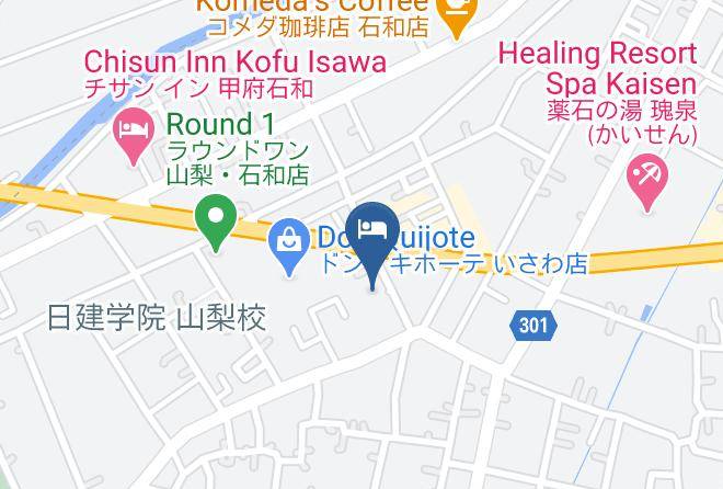 Fuefuki City - Spa Land Hotel Naito Maps