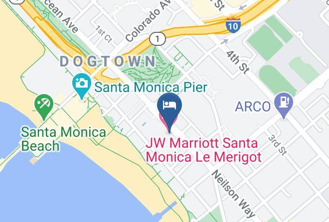 Los Angeles - Spa Le Merigot Maps