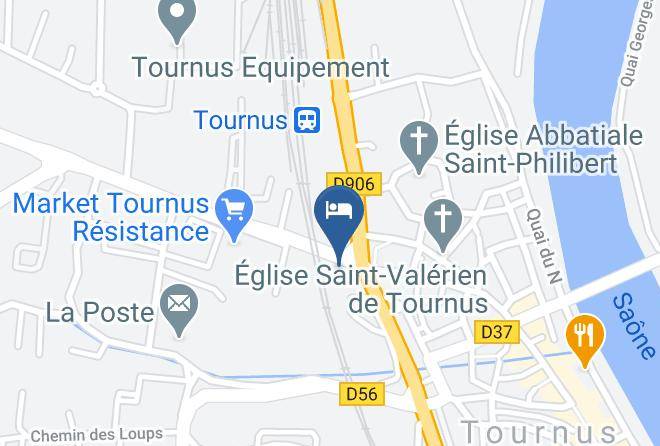 Saone Et Loire - Spa Les 7 Fontaines Maps