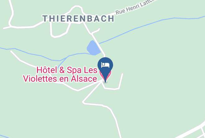 Spa Les Violettes Map