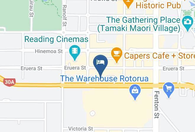 Rotorua - Spa Lodge Maps