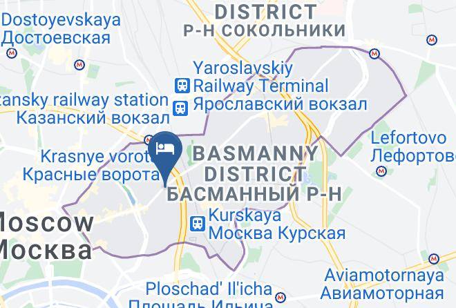 Moscow - Spa Mamaison Maps