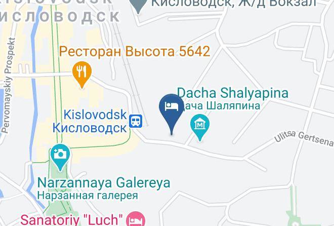 Kislovodsk - Spa Otel' Kolizey Maps