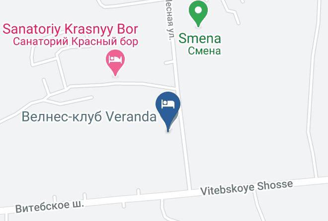 Krasnyy Bor - Spa Otel' Veranda Maps