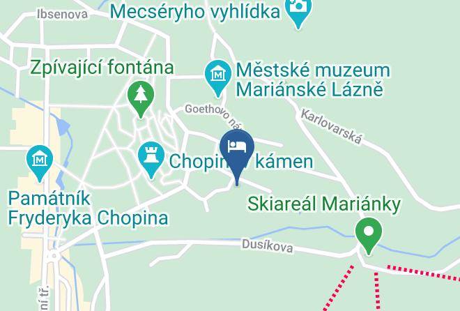 Cheb - Maria Spa Maps