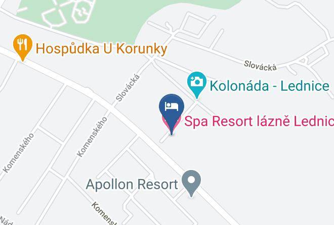 Breclav - Spa Resort Lazne Lednice Maps