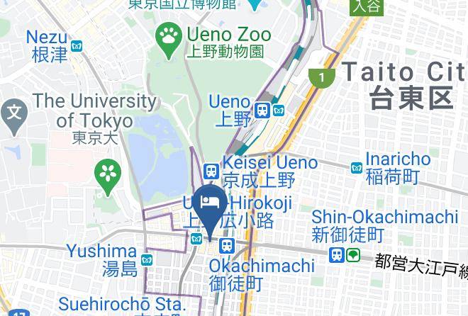 Taito Ward - Spa Resort President Maps