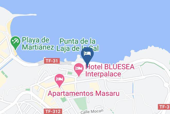 Santa Cruz De Tenerife - Spa Semiramis Maps