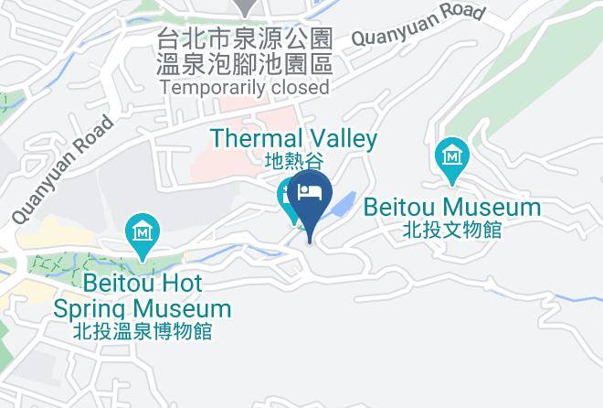 Beitou District - Spa Spring Resort Maps