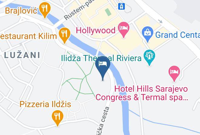 Sarajevo - Spa Terme Hotel Maps