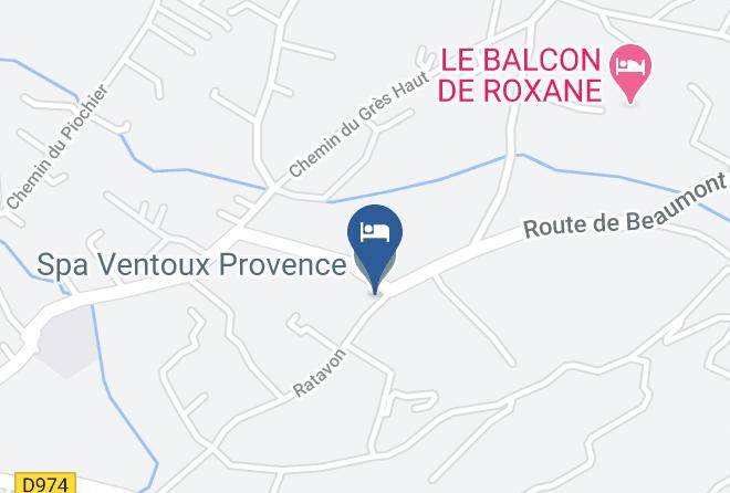 Vaucluse - Spa Ventoux Provence Maps