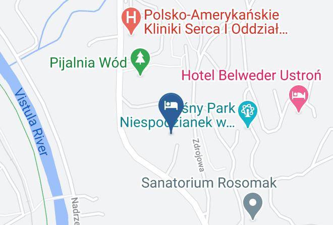 Cieszynski - Spa & Wellness Hotel Diament Ustron Maps
