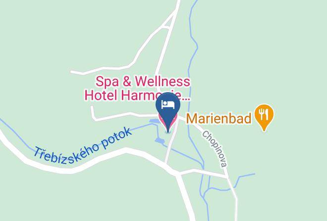 Cheb - Spa & Wellness Hotel Harmonie Luna Park Restaurant Maps