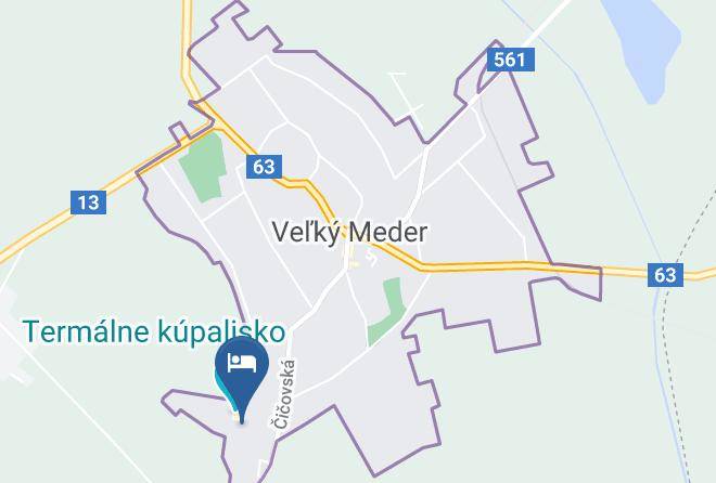 Dunajska Streda - Spa & Wellness Hotel Orchidea Maps