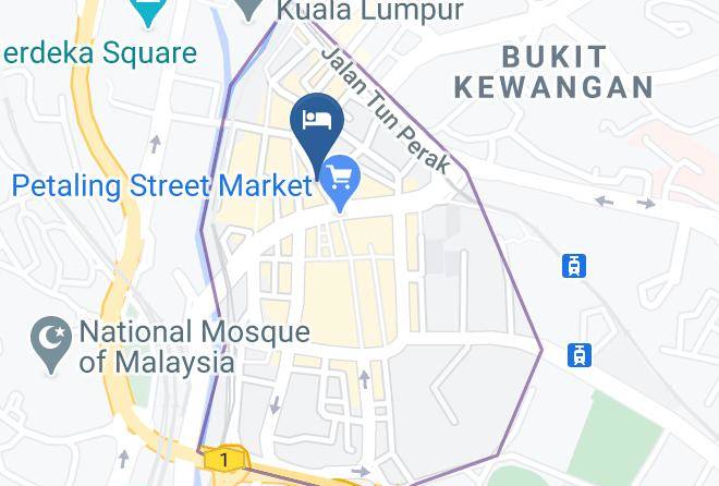 Space Hotel Chinatown Map