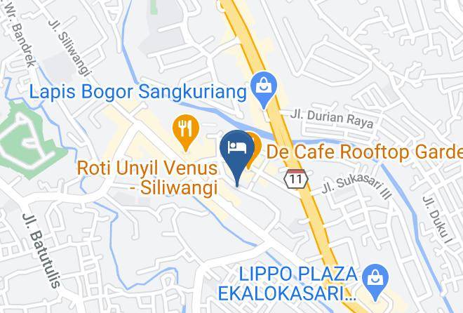 Kota Bogor - Space Hotel By Papaho Maps