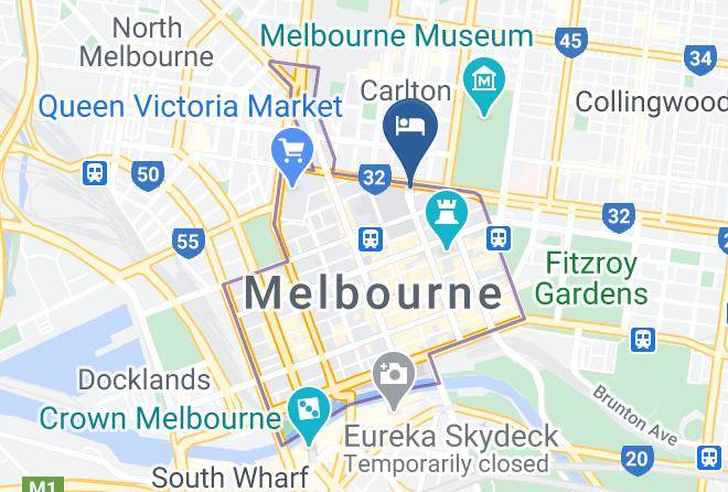 Melbourne - Space Hotel Maps