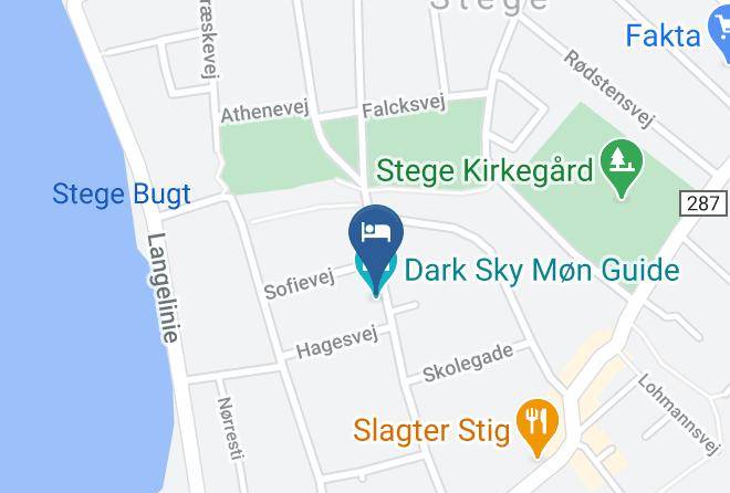 Spacious Home In Stege Map