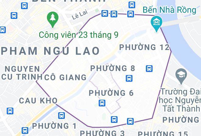 Phung 6 - Spacious Saigon Infinity Pool And Gym Maps