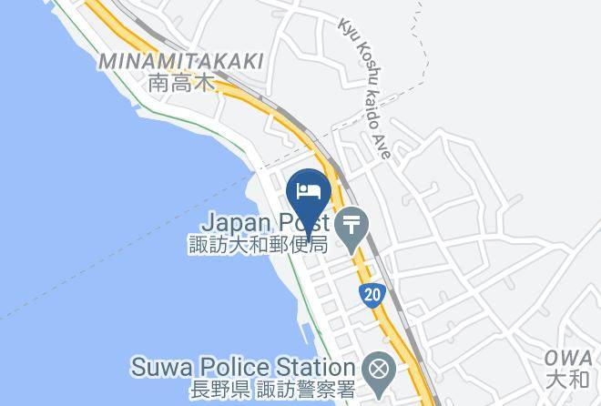 Suwa City - Spahotel Lafonteine Maps