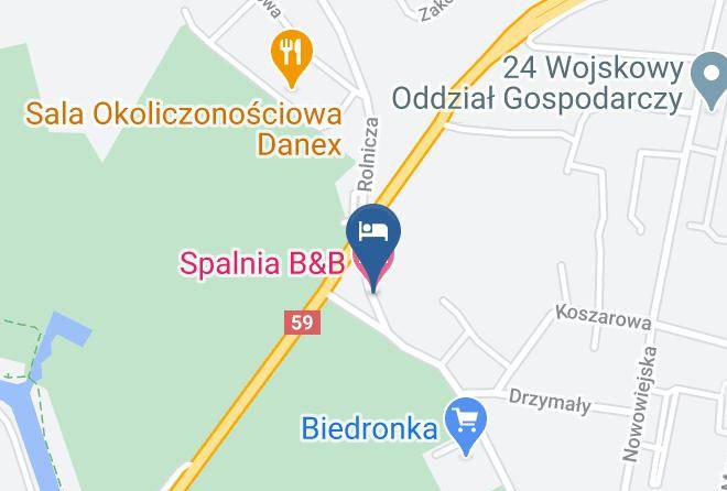 Gizycki - Spalnia B&b Maps