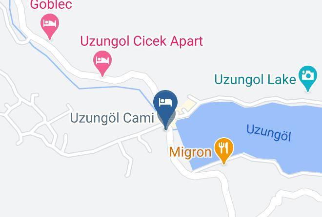 Caykara - Cerrah Ilhan Hotel Maps