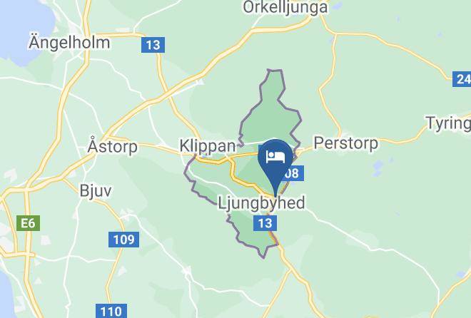 Spangens Gastgivaregard Map