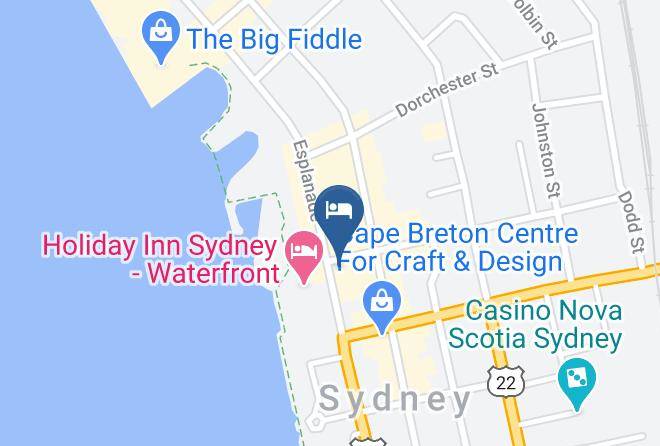 Cape Breton - Spanish Bay Inn & Suites Maps